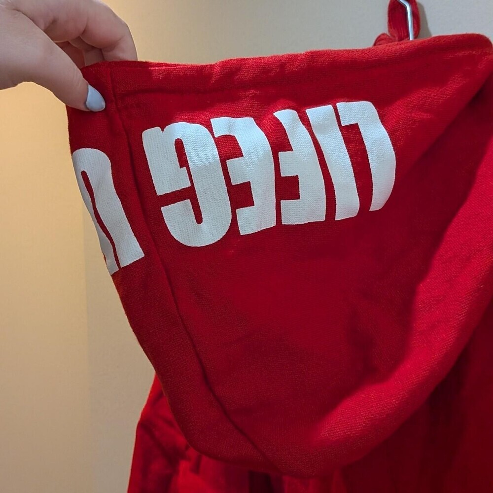 Women's Red Hoodie - Picture 5 of 8